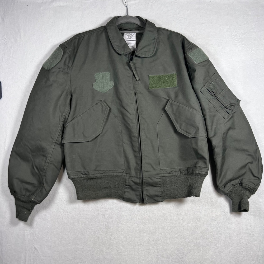 Valley Apparel CWU-36/P Flyer's Summer Jacket Sage Green Aramid Large 42-44 USGI